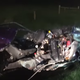 Illustration for article titled Mustang Split In Half During Idiotic Street Racing Crashem/em